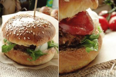 Zdjęcie - Bułki hamburgerowe - Przepisy kulinarne ze zdjęciami