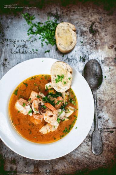 Zdjęcie - Bouillabaisse. Francuska zupa rybna. - Przepisy kulinarne ze zdjęciami