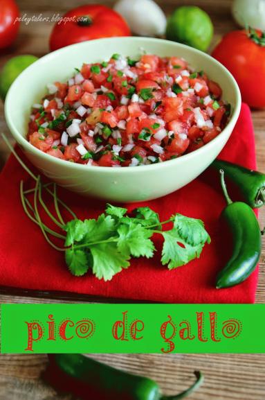 Zdjęcie - Salsa pomidorowa (Pico de gallo) - Przepisy kulinarne ze zdjęciami