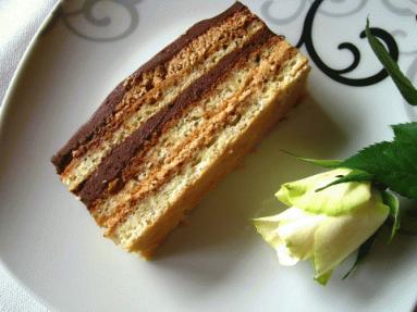 Zdjęcie - Opera cake - francuski klasyk zamiast tortu  :) - Przepisy kulinarne ze zdjęciami