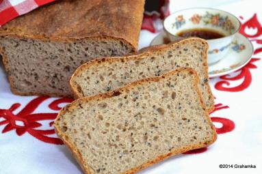 Zdjęcie - Chleb rżany z czarnuszką, i odrobiną orkiszu - Przepisy kulinarne ze zdjęciami
