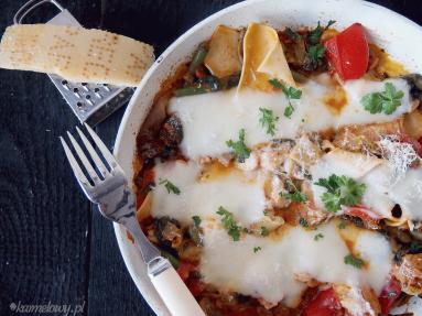 Zdjęcie - Odchudzona lasagna z patelni / Skinny skillet lasagna - Przepisy kulinarne ze zdjęciami