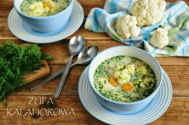 Zdjęcie - Zupa kalafiorowa - Przepisy kulinarne ze zdjęciami