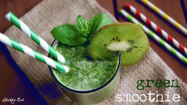 Zdjęcie - Green smoothie - Przepisy kulinarne ze zdjęciami