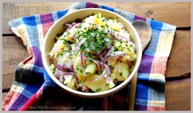Zdjęcie - Sałatka ziemniaczana / Potato salad - Przepisy kulinarne ze zdjęciami