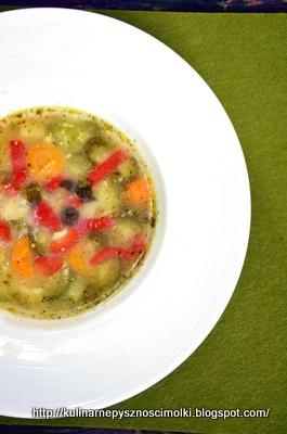 Zdjęcie - Zupa dietetyczna z warzywami - Przepisy kulinarne ze zdjęciami