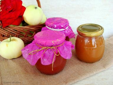 Zdjęcie - Marmolada jabłkowa z różą - Przepisy kulinarne ze zdjęciami