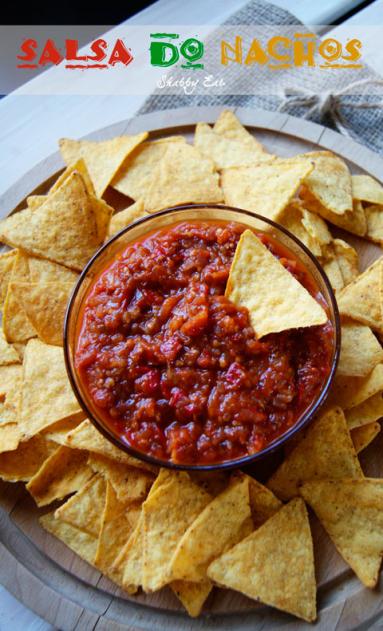 Zdjęcie - Salsa pomidorowa do nachos - Przepisy kulinarne ze zdjęciami