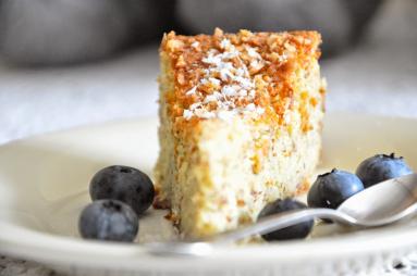 Zdjęcie - Liomonkowe ciasto z migdałami i ricottą - Przepisy kulinarne ze zdjęciami