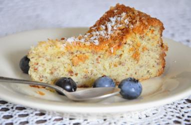 Zdjęcie - Liomonkowe ciasto z migdałami i ricottą - Przepisy kulinarne ze zdjęciami