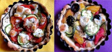 Zdjęcie - Tartaletki  z  tapenadą i warzywami - Przepisy kulinarne ze zdjęciami