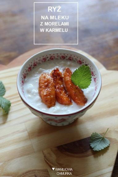 Zdjęcie - Ryż na mleku z morelami w karmelu - Przepisy kulinarne ze zdjęciami