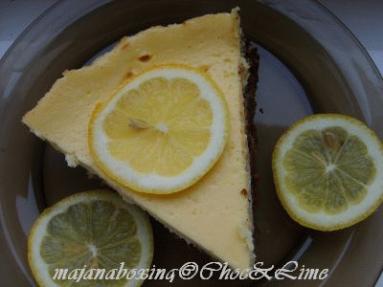 ZdjÄcie - Sernik czekoladowo-cytrynowy (choc & lime cheesecake) - Przepisy kulinarne ze zdjÄciami