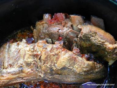 Zdjęcie - Żeberka wieprzowe z coca colą z wolnowaru - Przepisy kulinarne ze zdjęciami
