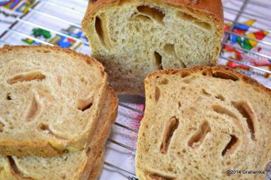 Zdjęcie - Normandzki chleb jabłkowy (bezcydrowy) wg Hamelmana - Przepisy kulinarne ze zdjęciami