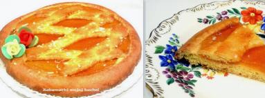 Zdjęcie - Crostata z dżemem brzoskwiniowym - Przepisy kulinarne ze zdjęciami