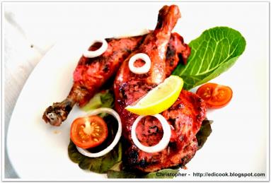 Zdjęcie - Kurczak tandoori - Przepisy kulinarne ze zdjęciami