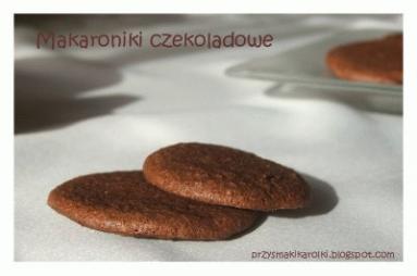 ZdjÄcie - Makaroniki czekoladowe - Przepisy kulinarne ze zdjÄciami