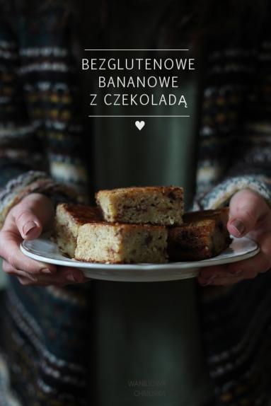 Zdjęcie - Bezglutenowe bananowe z czekoladą - Przepisy kulinarne ze zdjęciami