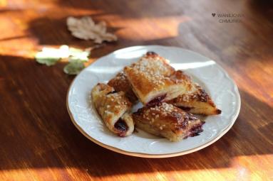 Zdjęcie - Francuskie ciasteczka ze śliwkami i jesień - Przepisy kulinarne ze zdjęciami