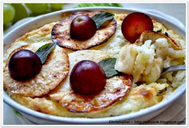 Zdjęcie - Legumina z ryżu z jabłkami - Przepisy kulinarne ze zdjęciami