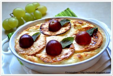 Zdjęcie - Legumina z ryżu z jabłkami - Przepisy kulinarne ze zdjęciami