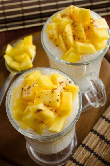 Zdjęcie - Kokosowa tapioka z mango - Przepisy kulinarne ze zdjęciami