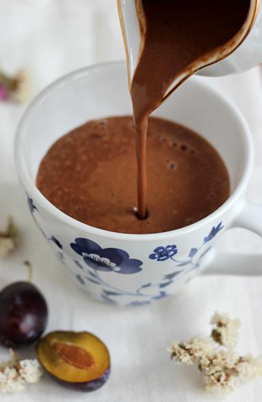 Zdjęcie - Śliwkowa czekolada do picia - Przepisy kulinarne ze zdjęciami