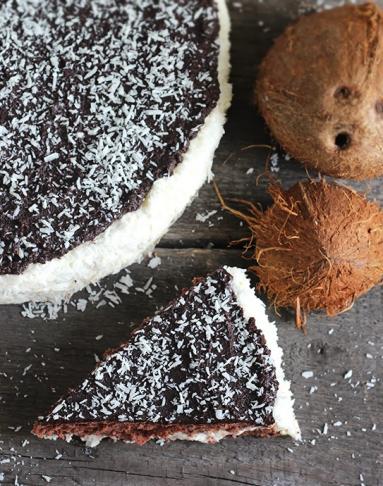 Zdjęcie - Słodka sobota #122: Torcik czekoladowo-kokosowy - Przepisy kulinarne ze zdjęciami