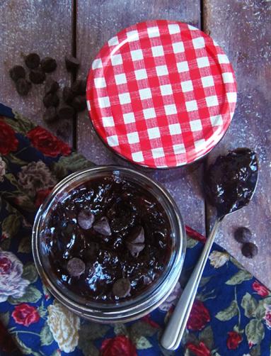 Zdjęcie - Konfitura wiśniowa z czekoladą - Przepisy kulinarne ze zdjęciami