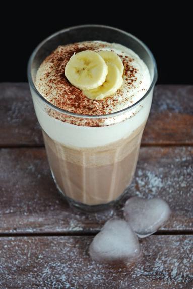 Zdjęcie - Mrożona kawa bananowa - Przepisy kulinarne ze zdjęciami
