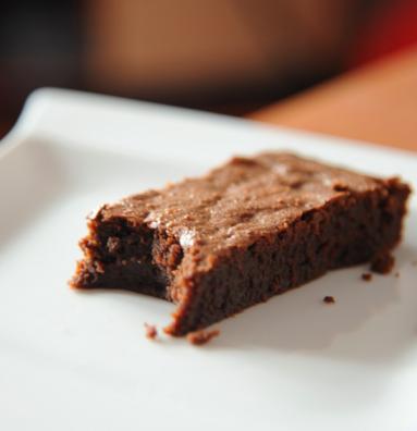 Zdjęcie - Słodka sobota #64: Brownie z awokado i masłem orzechowym - Przepisy kulinarne ze zdjęciami