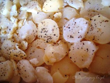 Zdjęcie - Zapiekanka ziemniaczana z mięsem mielonym i kiszoną kapustą - Przepisy kulinarne ze zdjęciami