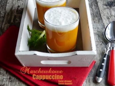 Zdjęcie - Marchewkowe cappuccino - Möhren-Cappuccino - Przepisy kulinarne ze zdjęciami
