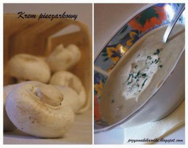 ZdjÄcie - Zupa-krem z pieczarek - Przepisy kulinarne ze zdjÄciami