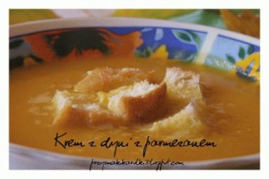 ZdjÄcie - Zupa z dyni z parmezanem - Przepisy kulinarne ze zdjÄciami