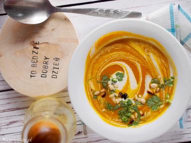 Zdjęcie - Zupa z batatów, marchewki i dyni / Sweet potato, carrot and pumkin soup - Przepisy kulinarne ze zdjęciami