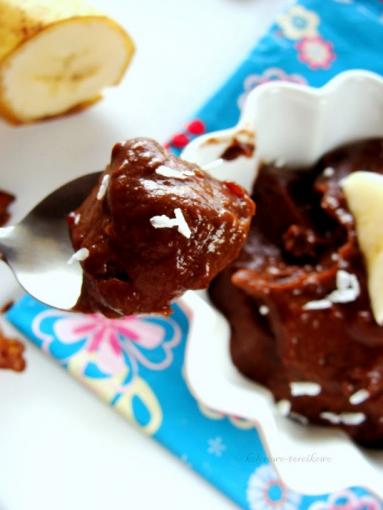 Zdjęcie - Krem czekoladowy z awokado ( bez cukru ) - Przepisy kulinarne ze zdjęciami