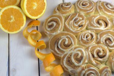 Zdjęcie - Ślimaki pomarańczowo-cynamonowe - Przepisy kulinarne ze zdjęciami