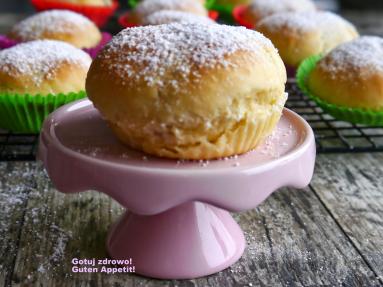 Zdjęcie - Dietetyczne pączki orkiszowe z piekarnika,100% bez cukru - Przepisy kulinarne ze zdjęciami