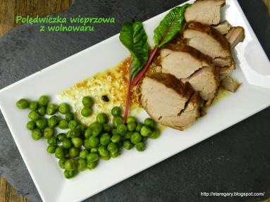 Zdjęcie - Polędwiczka wieprzowa z wolnowaru - Przepisy kulinarne ze zdjęciami