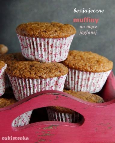 Zdjęcie - Bezjajeczne muffiny z dodatkiem mąki jaglanej - Przepisy kulinarne ze zdjęciami