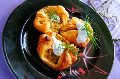 Zdjęcie - Wytrawne ciasteczka z farszem z kapusty - Przepisy kulinarne ze zdjęciami