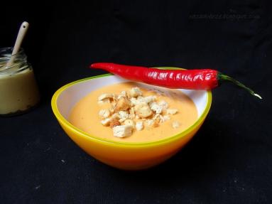 Zdjęcie - Cudownie kremowa zupa z batatów i Duńczyk, któremu chilli niestraszne - Przepisy kulinarne ze zdjęciami