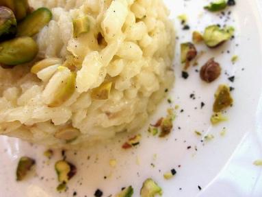 Zdjęcie - Risotto z pistacjami - Przepisy kulinarne ze zdjęciami