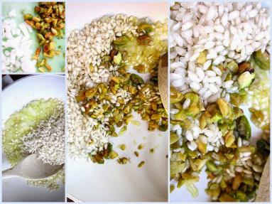 Zdjęcie - Risotto z pistacjami - Przepisy kulinarne ze zdjęciami