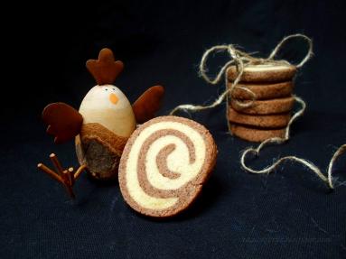 Zdjęcie - Wielkanocne ciasteczka kawowe - Przepisy kulinarne ze zdjęciami
