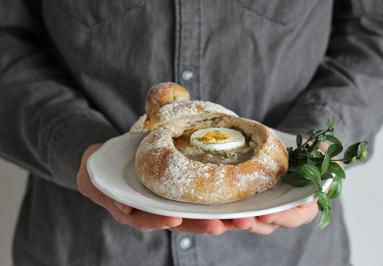 Zdjęcie - Chrzanowy żurek na zakwasie chlebowym - Przepisy kulinarne ze zdjęciami