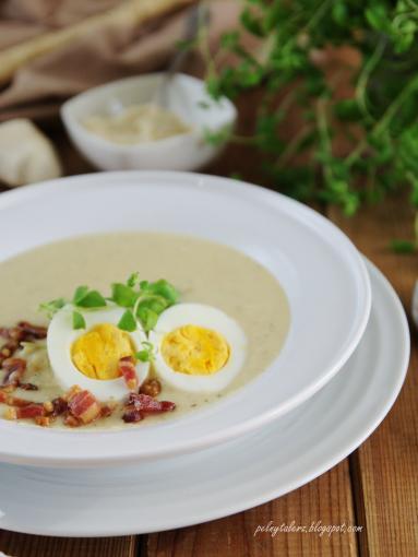 Zdjęcie - Zupa chrzanowa na Wielkanoc - Przepisy kulinarne ze zdjęciami