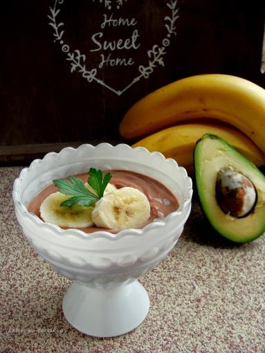 Zdjęcie - Budyń jaglany kakaowo-bananowy - Przepisy kulinarne ze zdjęciami
